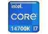 i7-14700K Intel® Core i7 CPU, 3,4 GHz(up to 5,6), 20 core, 28 threads, 33Mb, LGA1700, 253W Intel® UHD Graphics 770 (Tray)
