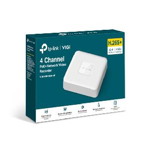 VIGI NVR1104H-4P, TP-Link, 4 Channel PoE Network Video Recorder